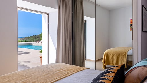 Villa Diso Schlafzimmer 1
