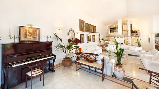 Villa Divina Woonkamer