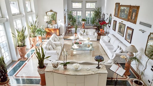 Villa Divina Woonkamer