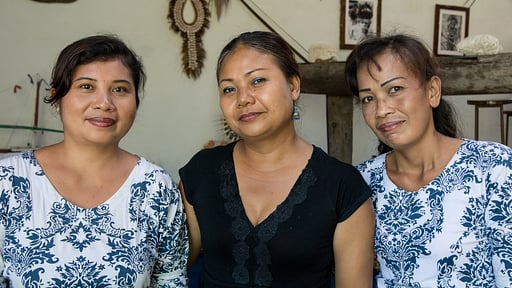 Villa Djukun Villa staff