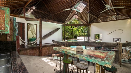 Villa Djukun Dining area
