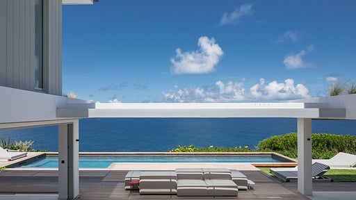 Villa Domingue Terrasse/Veranda