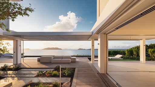 Villa Domingue Terrasse/Veranda