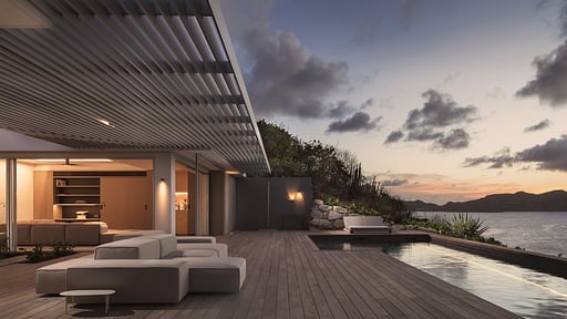 Villa Domingue Terrasse/Veranda