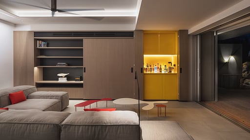 Villa Domingue Wohnbereich