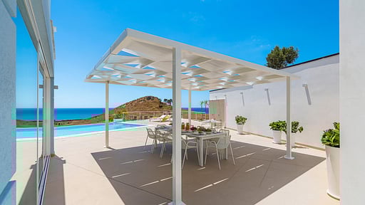 Villa Domizia Dining area