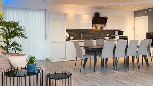 Villa Domizia Dining area