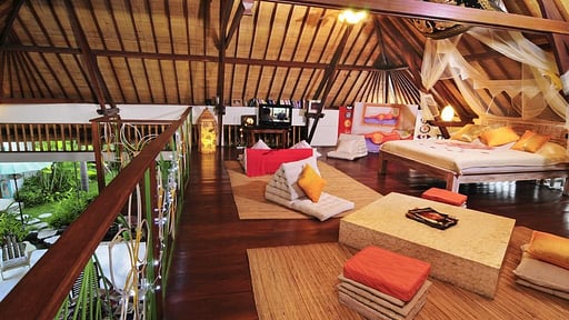 Villa Domus De Janas Ruang tamu