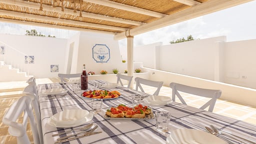 Villa Don Carmine Dining area