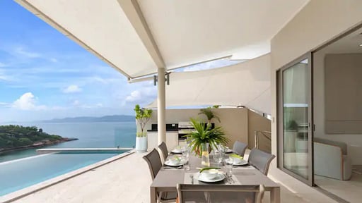 Villa Double Bay Dining area