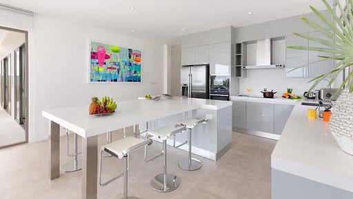 Villa Double Bay Dining area