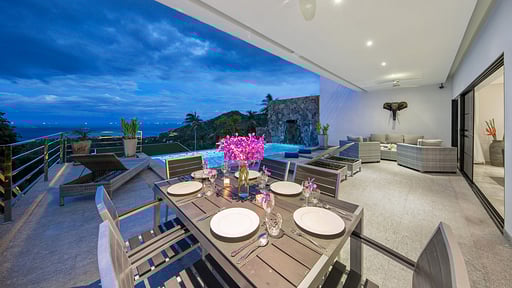 Villa Dove Zona de comedor