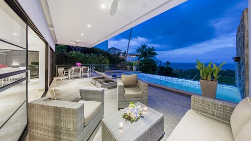 Villa Dove Terraza/balcón