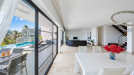 Villa Dove Zona de comedor