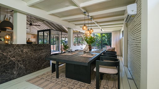 Villa Dreamora Dining area