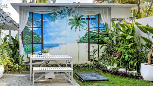 Villa Drupadi 16A Garten
