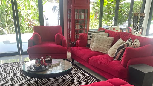 Villa Drupadi 16B Living room