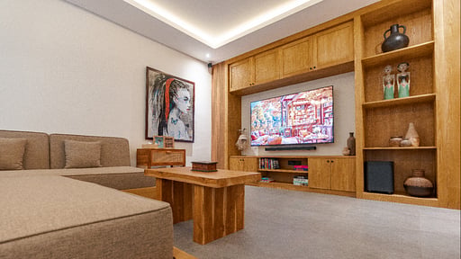 Villa Dua The Urban Retreat Living room