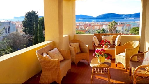 Villa Duchessa Alghero Terrasse/Veranda