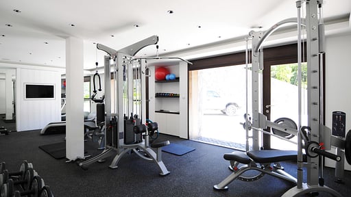 Villa Dunes Fitnessraum