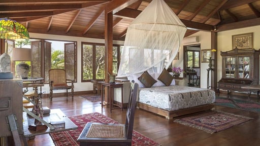 Villa East Indies Schlafzimmer 1