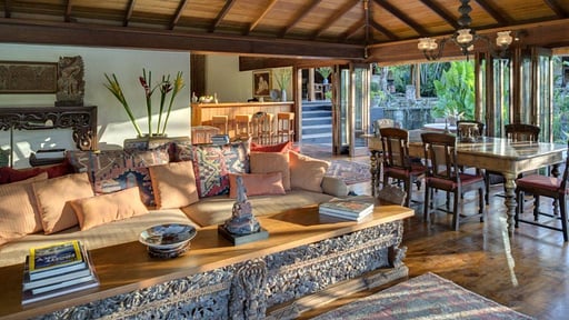 Villa East Indies Wohnbereich 1