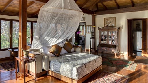 Villa East Indies Schlafzimmer 1