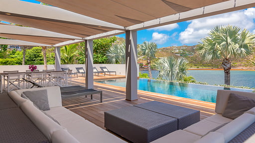 Villa Eden House Terras/Veranda