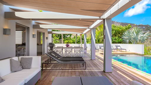 Villa Eden House Terras/Veranda