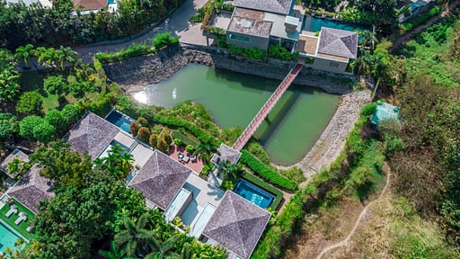 Villa 8 Jantra Фото с дрона