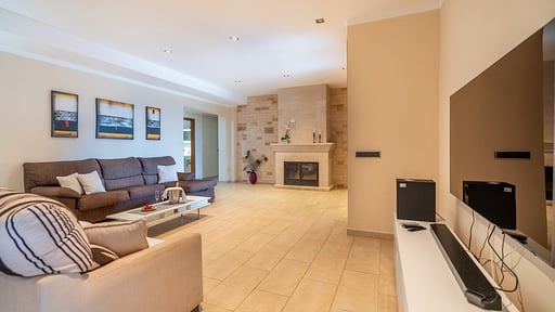 Villa El Higuerin Гостиная