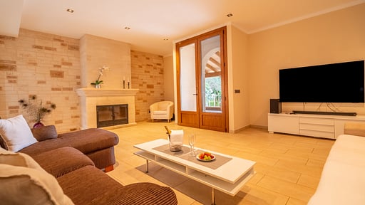 Villa El Higuerin Гостиная