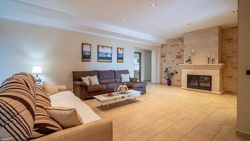 Villa El Higuerin Гостиная