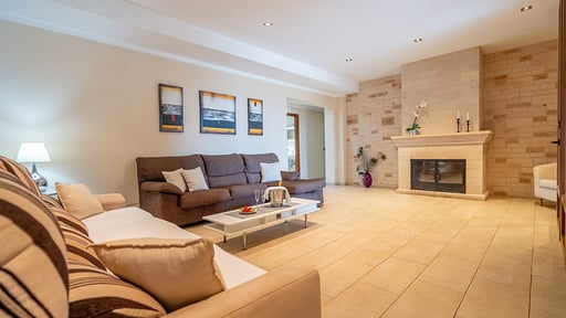 Villa El Higuerin Гостиная