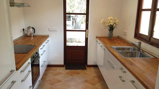 Villa El Niu de L'Oronella Кухня