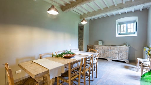 Villa Elda Dining area