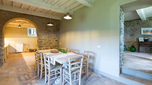 Villa Elda Dining area