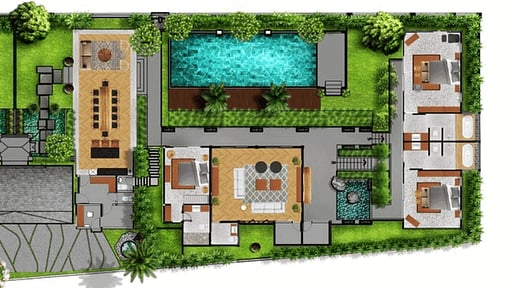 Villa Elite Cassia Floor plan