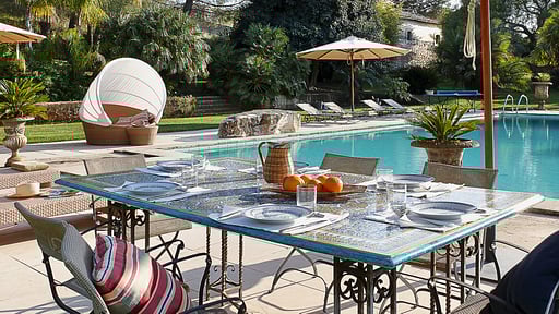 Villa Elixir Sicily Dining area