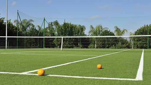 Villa Elixir Sicily Tennis court