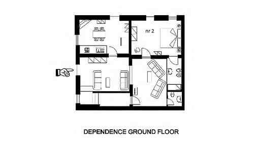 Villa Ellerone Floor plan