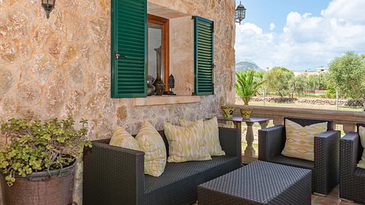 VILLA ELS AMATLLERS Terrace/Veranda