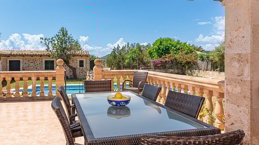 VILLA ELS AMATLLERS Terrace/Veranda