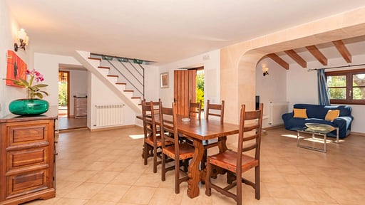 Villa Els Baladres Dining area