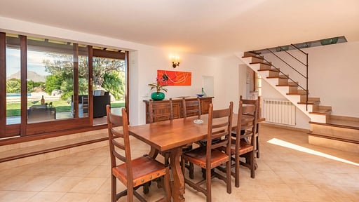 Villa Els Baladres Dining area