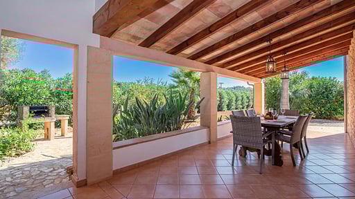 Villa Els Baladres Terrace/Veranda