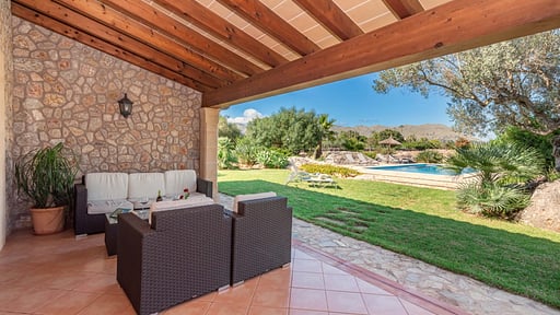 Villa Els Baladres Terrace/Veranda