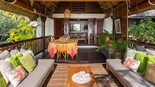Villa Emeraude Terrasse/Veranda