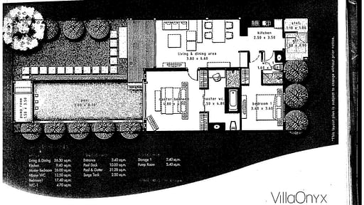 Villa Emere Floor plan