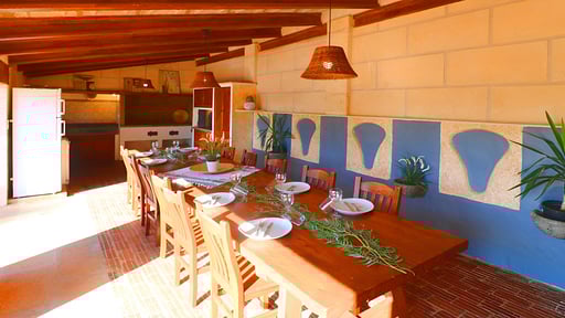 Villa Emilia Migjorn Терраса/веранда